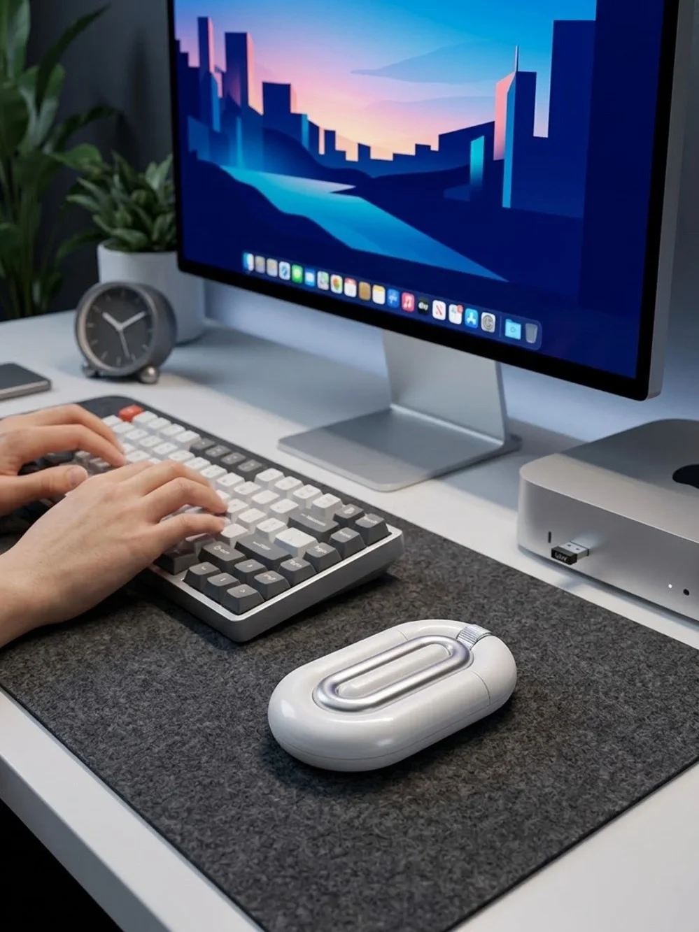 iJoy LUX Slim Wireless Mouse - Silver
